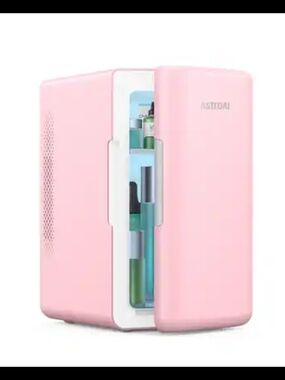 Potery Mini Fridge You Can Use For Make Up To Keep Cool Or Small Cans Of Soda